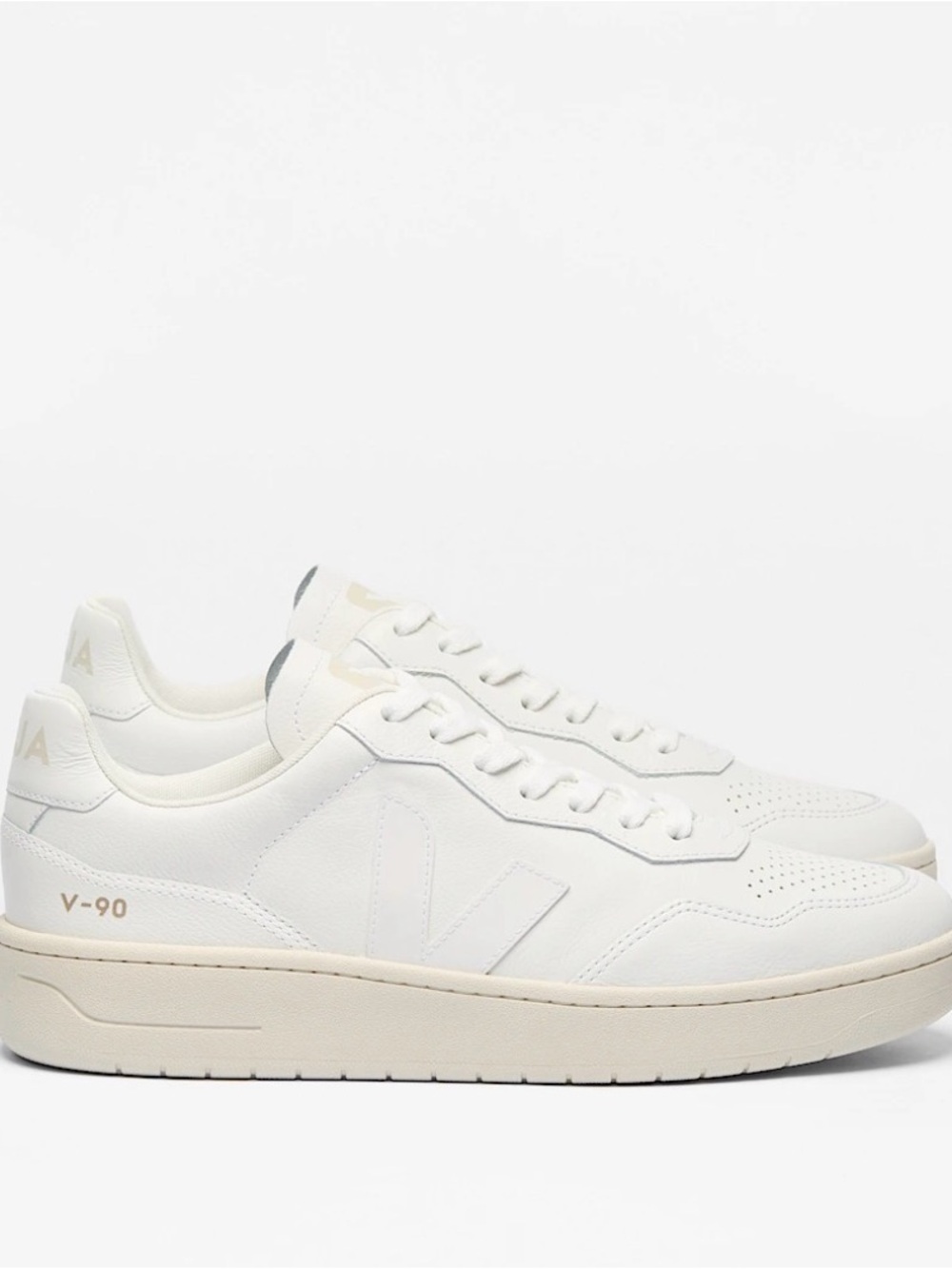 Veja V-90 White Leather